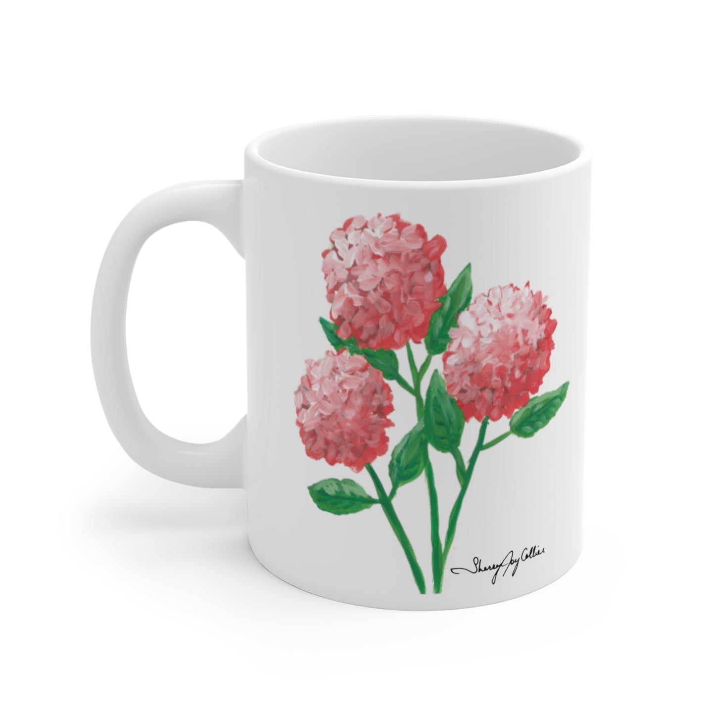 "Happy Hydrangea" - Mug 11oz