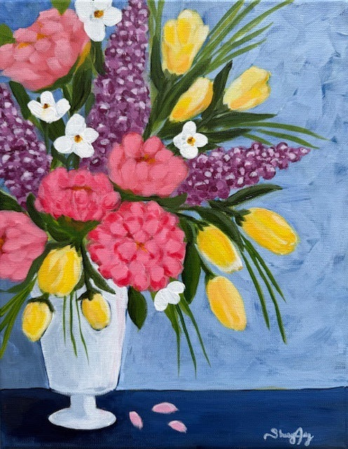 Spring's Joyful Blooms