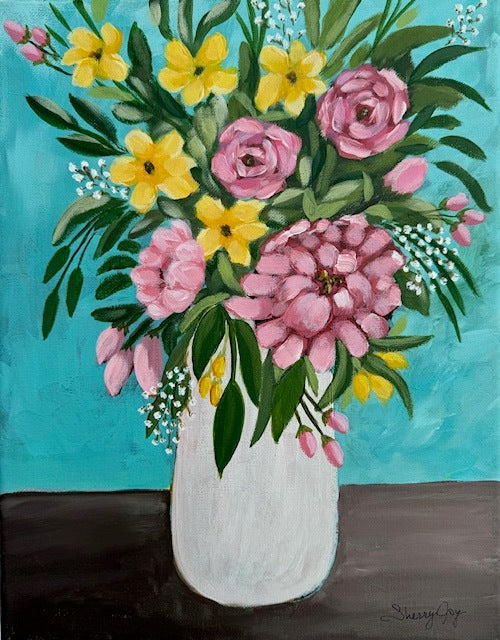 Flowers of Grace - Floral Wall Art