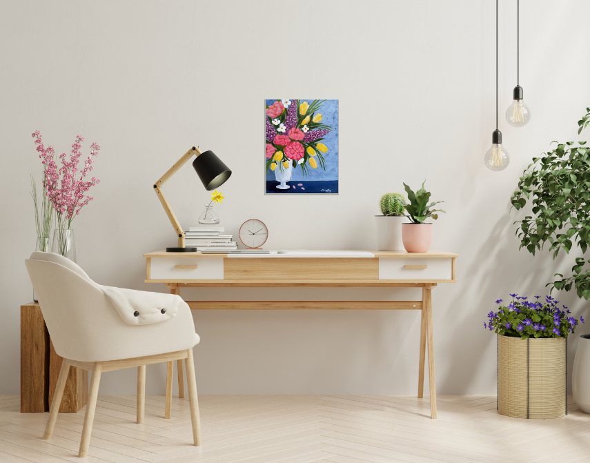 Spring's Joyful Blooms