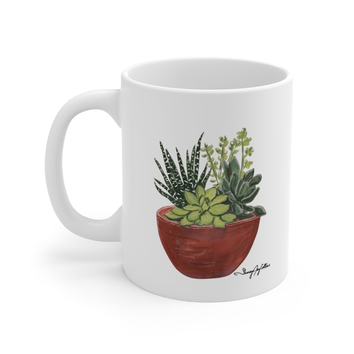 "Succulent Love" - Mug 11oz