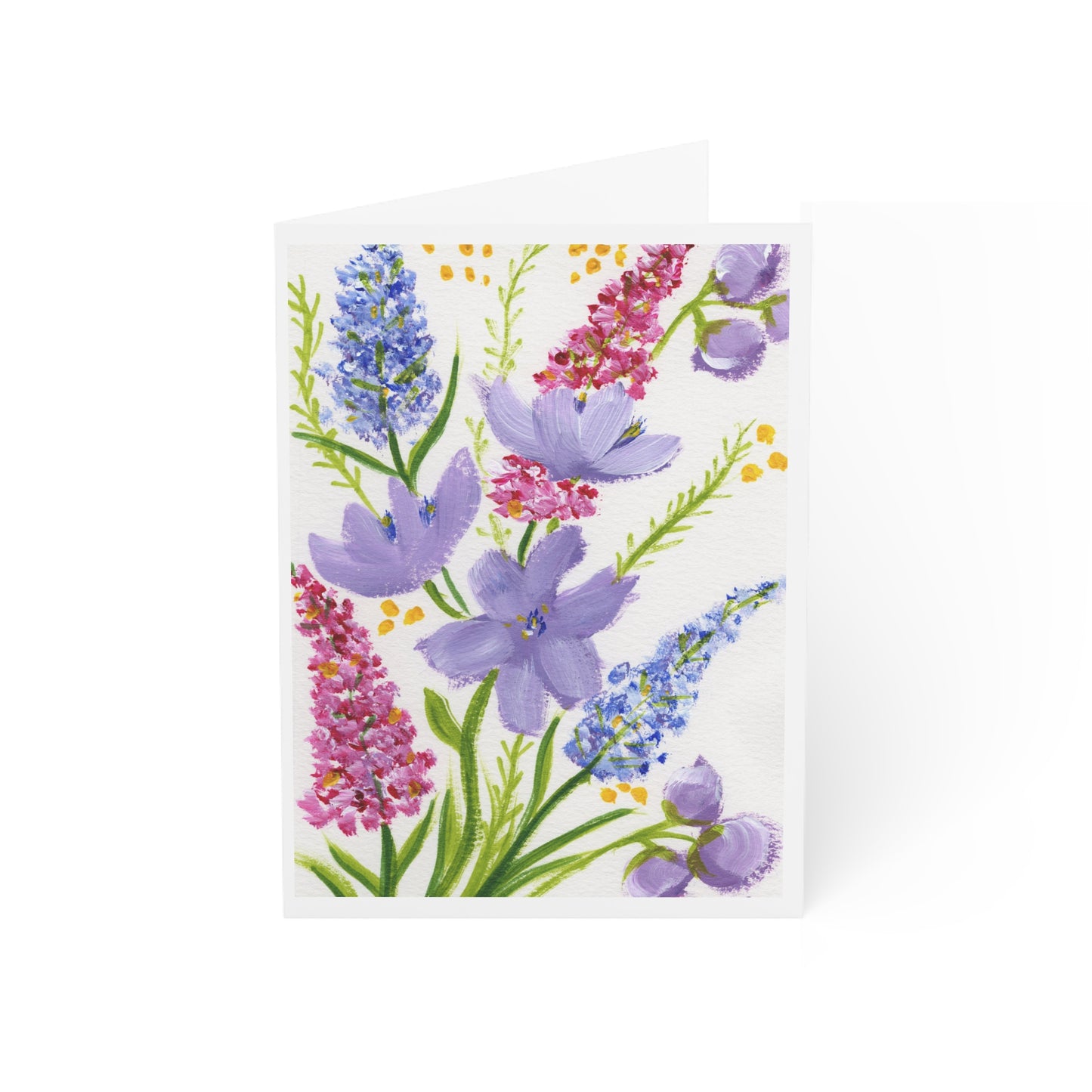 Floral Greeting Card of Encouragement ( 10 pcs)