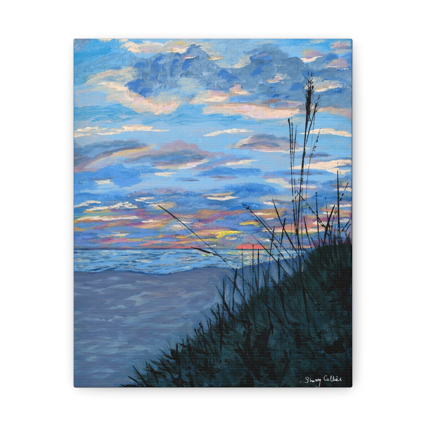 Coastal Sunset Canvas Wraps