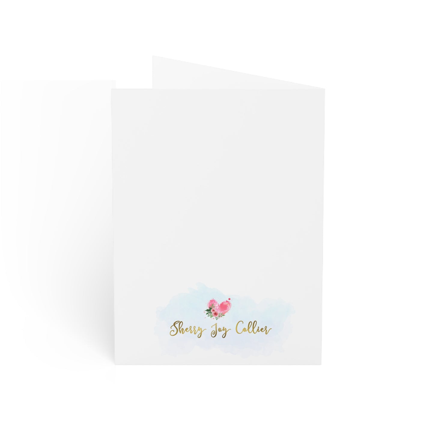 Floral Greeting Card of Encouragement ( 10 pcs)